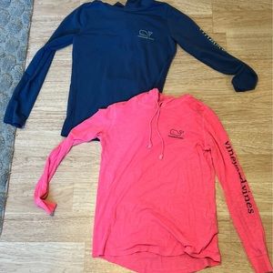 size extra small pink and blue Vineyard vine